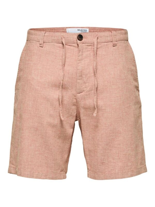 Køb SLHREGULAR-BRODY LINEN SHORTS NOOS billigt online tilbud