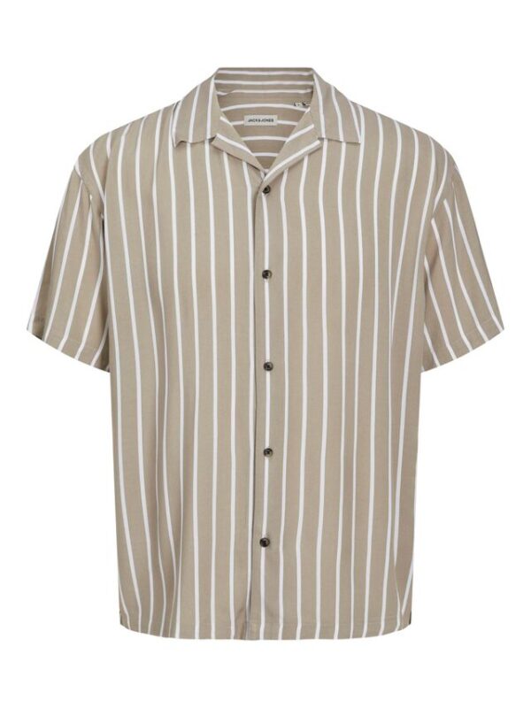 Køb JJEJEFF RESORT STRIPE SHIRT SS SN billigt online tilbud