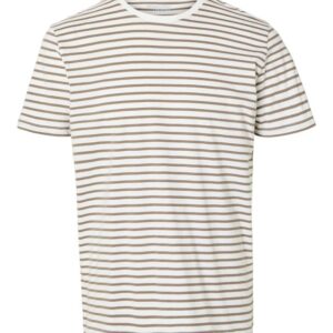 Køb SLHASPEN STRIPE SS O-NECK TEE NOOS billigt online tilbud