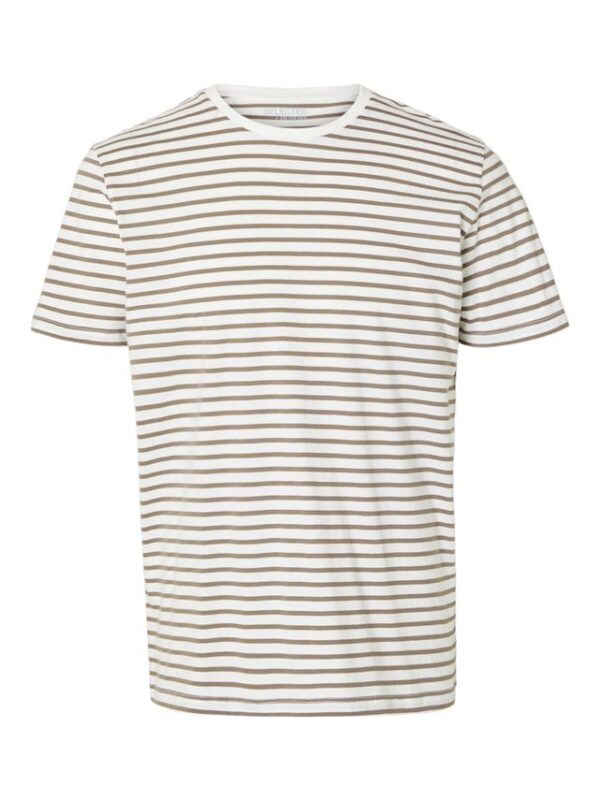 Køb SLHASPEN STRIPE SS O-NECK TEE NOOS billigt online tilbud