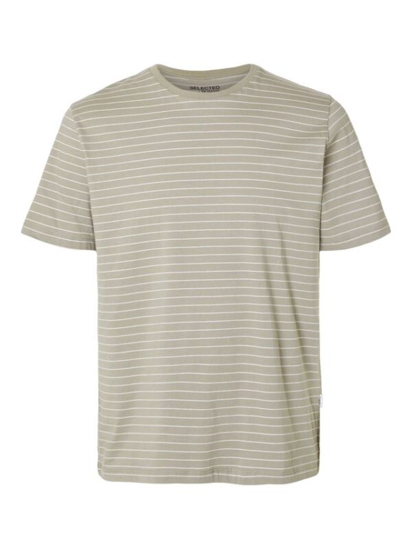 Køb SLHASPEN STRIPE SS O-NECK TEE NOOS billigt online tilbud