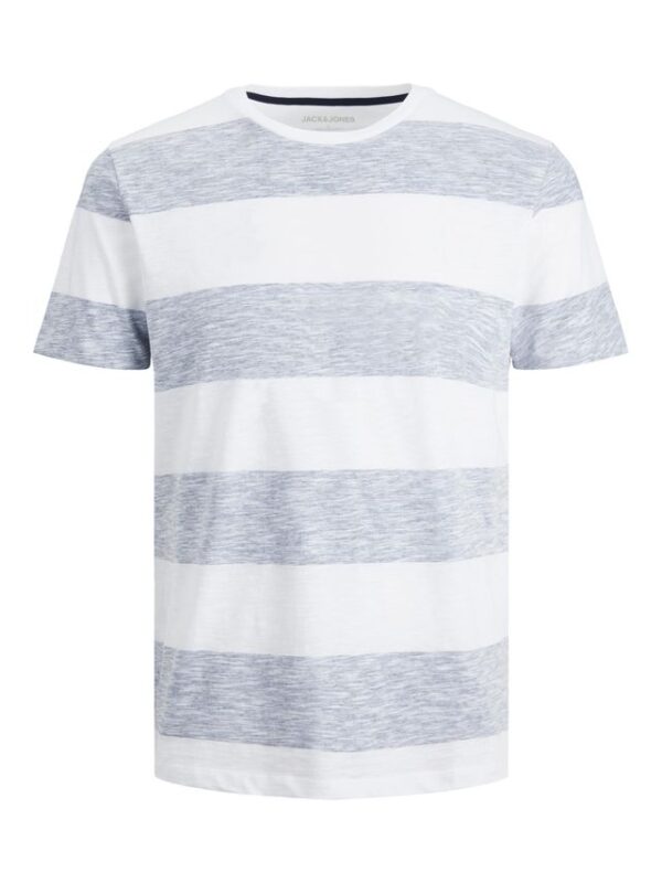 Køb JJSUMMER STRIPE TEE SS CREW NECK billigt online tilbud