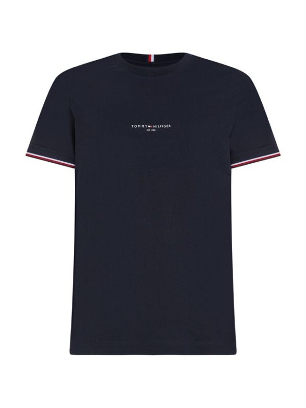 Køb TOMMY LOGO TIPPED TEE billigt online tilbud