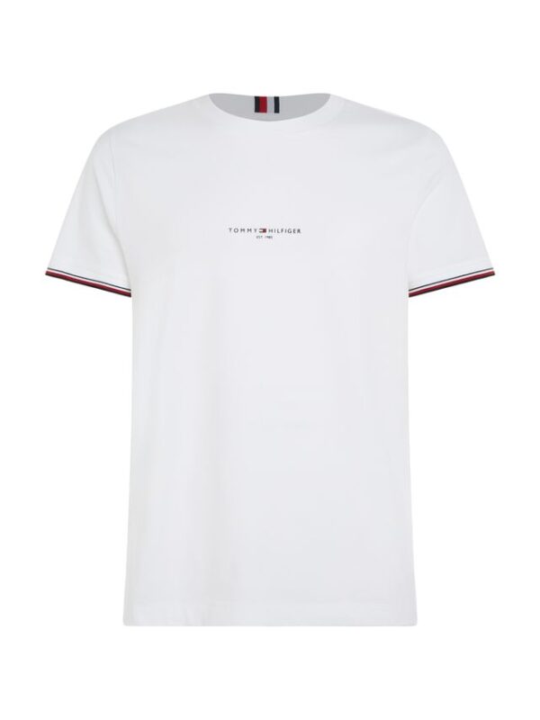 Køb TOMMY LOGO TIPPED TEE billigt online tilbud