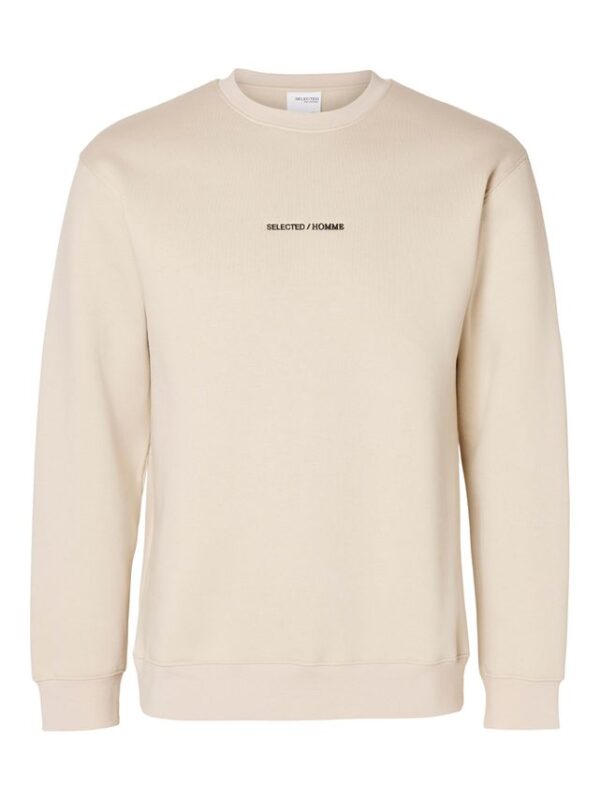 Køb SLHHANKIE LOGO CREW NECK SWEAT NOOS billigt online tilbud