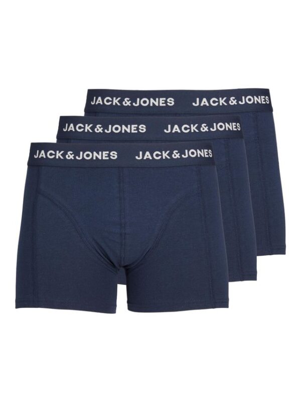 Køb JACANTHONY TRUNKS 3 PACK BLUE billigt online tilbud