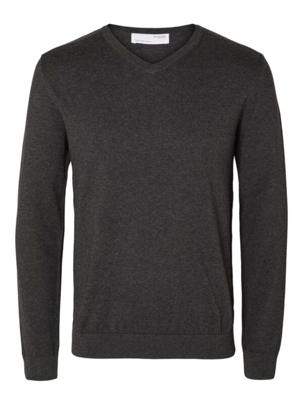 Køb SLHBERG LS KNIT V-NECK NOOS billigt online tilbud