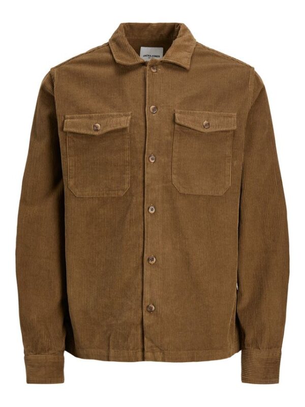 Køb JJEDALLAS CORDUROY OVERSHIRT LS SN billigt online tilbud