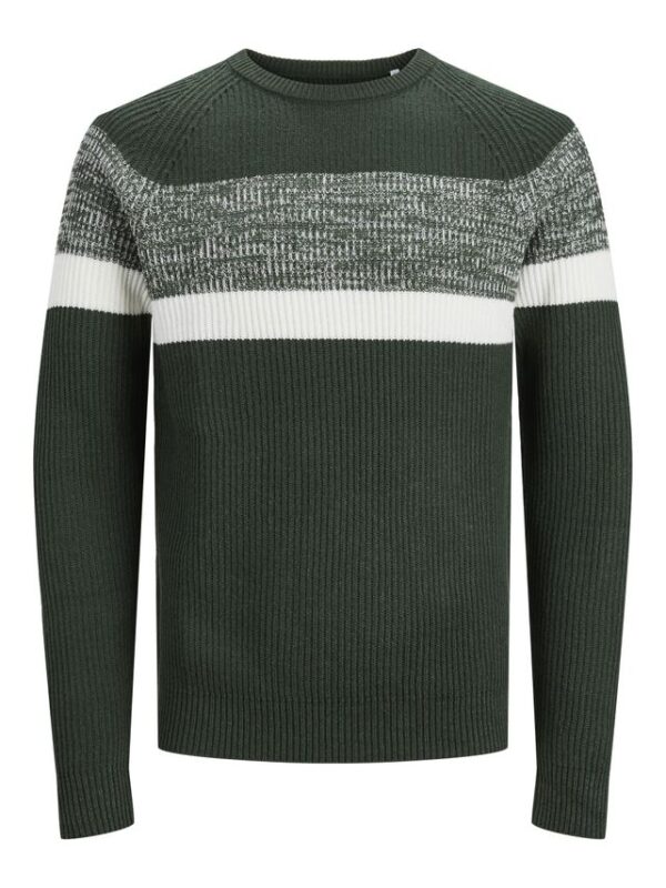 Køb JJPANNEL KNIT CREW NECK AW23 billigt online tilbud