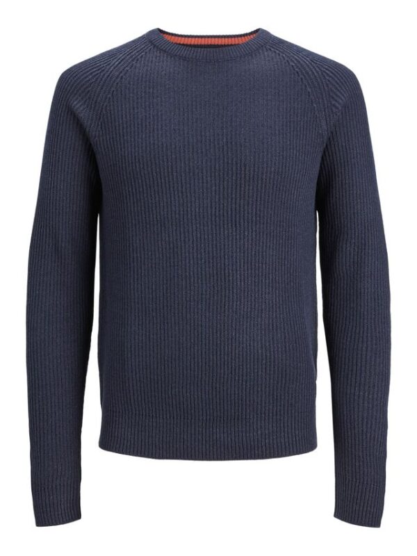 Køb JJPANNEL KNIT CREW NECK AW23 billigt online tilbud