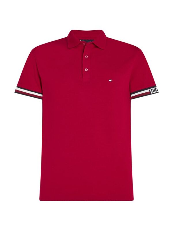 Køb MONOTYPE FLAG CUFF SLIM FIT POLO billigt online tilbud