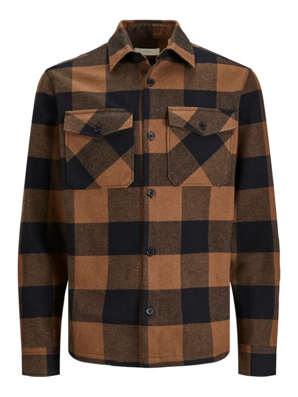 Køb JPRROY CHECK OVERSHIRT L/S SN billigt online tilbud