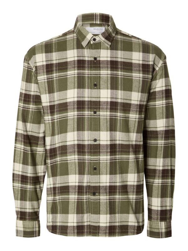 Køb SLHREGOWEN-FLANNEL SHIRT LS CHECK W billigt online tilbud