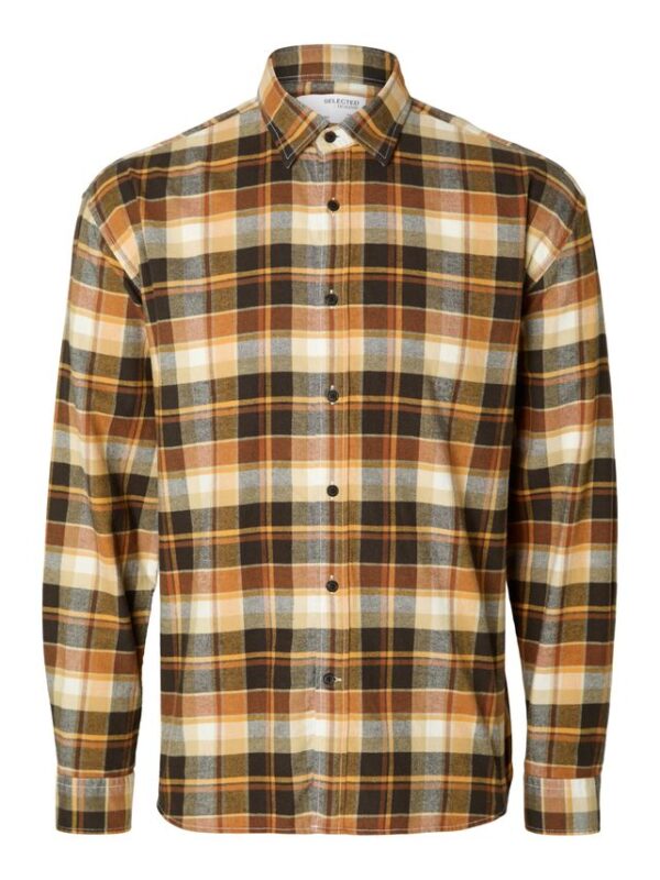 Køb SLHREGOWEN-FLANNEL SHIRT LS CHECK W billigt online tilbud