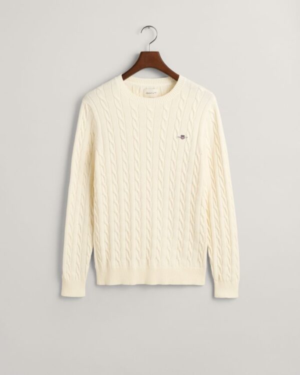 Køb COTTON CABLE C-NECK billigt online tilbud