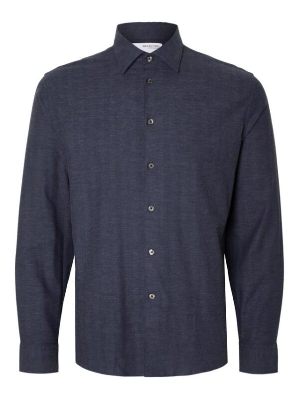 Køb SLHREGEARL-UNTUCK SHIRT SOLID LS B billigt online tilbud