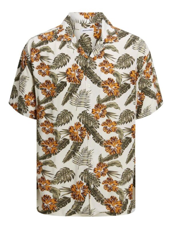 Køb JJEJEFF RESORT FLORAL SHIRT SS SN P billigt online tilbud