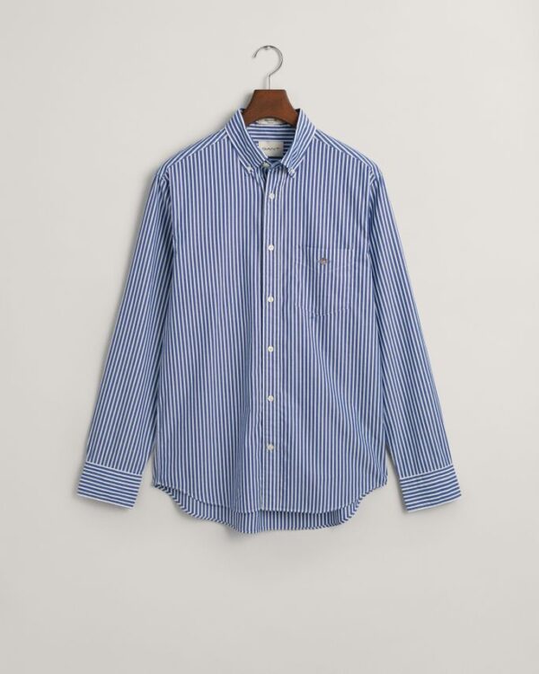 Køb REG POPLIN STRIPE SHIRT billigt online tilbud