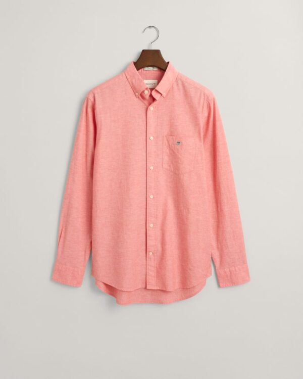 Køb REG COTTON LINEN SHIRT billigt online tilbud