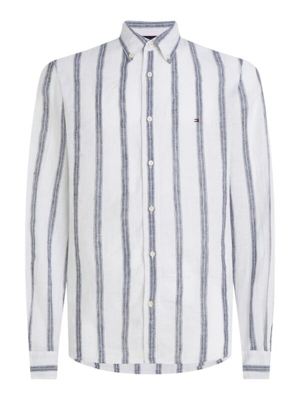 Køb LINEN TRIPLE STRIPE SHIRT billigt online tilbud