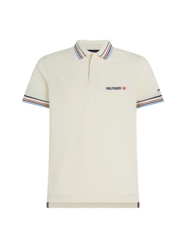 Køb CONTRAST GLOBAL STRIPE REG POLO billigt online tilbud