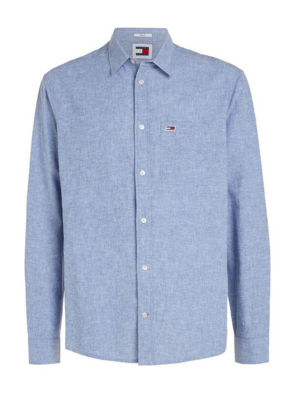 Køb TJM REG LINEN BLEND SHIRT billigt online tilbud