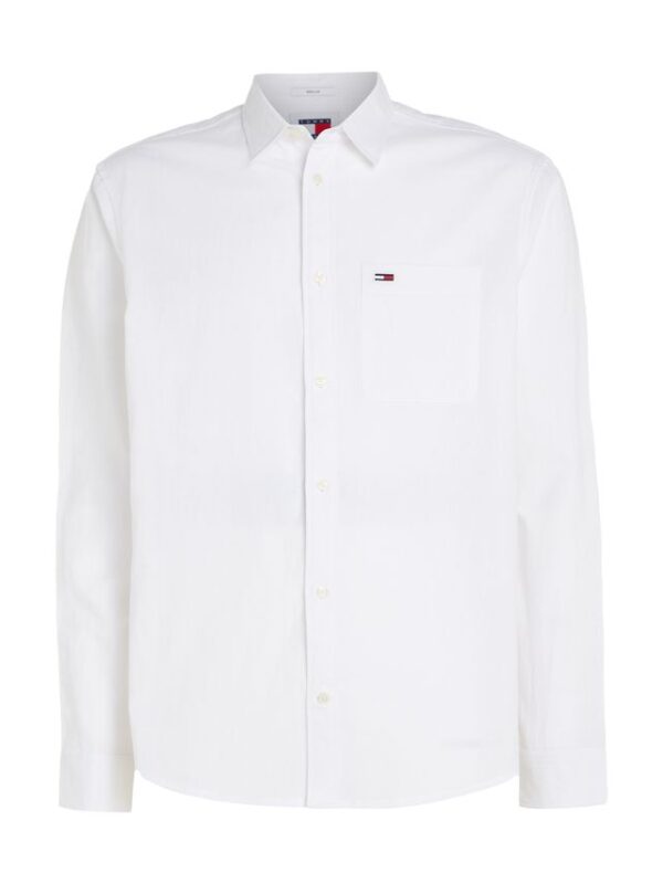 Køb TJM REG LINEN BLEND SHIRT billigt online tilbud