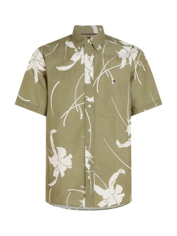 Køb LARGE TROPICAL PRT SHIRT S/S billigt online tilbud