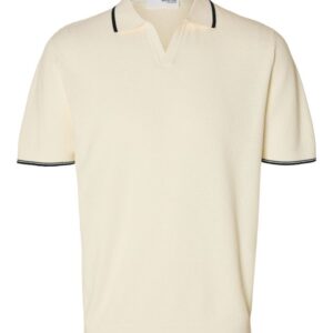 Køb SLHARLO SS KNIT OPEN POLO billigt online tilbud