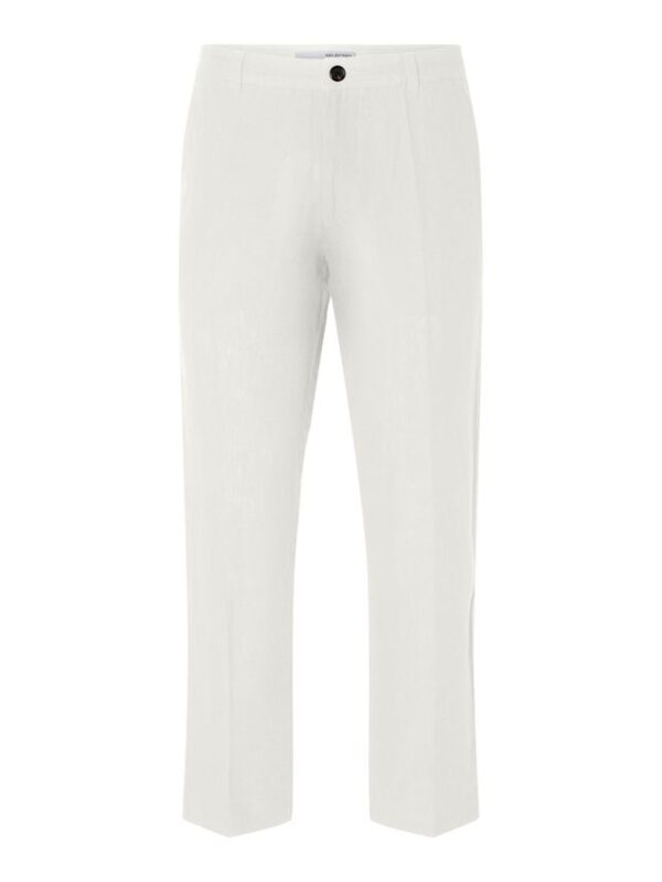 Køb SLH196-STRAIGHT MADS LINEN PANT NOO billigt online tilbud