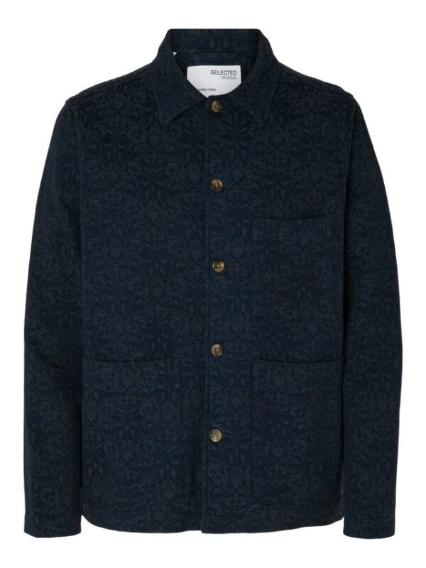 Køb SLH-JASON OVERSHIRT LS JACQUARD billigt online tilbud