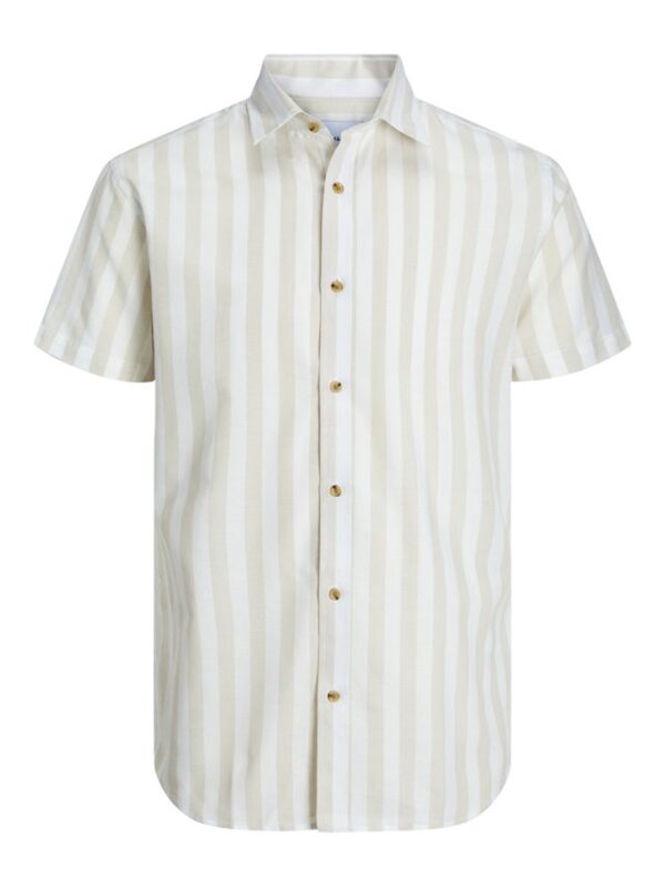 Køb JJJOSHUA OXFORD STRIPE SHIRT SS billigt online tilbud