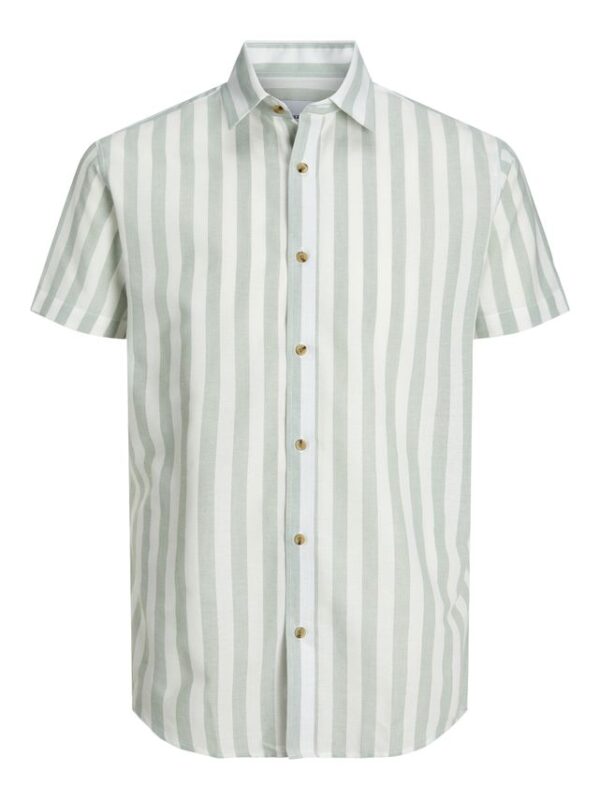 Køb JJJOSHUA OXFORD STRIPE SHIRT SS billigt online tilbud