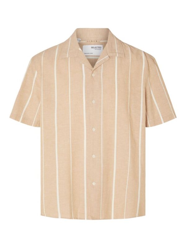 Køb SLHRELAXNEW-LINEN SHIRT SS RESORT billigt online tilbud