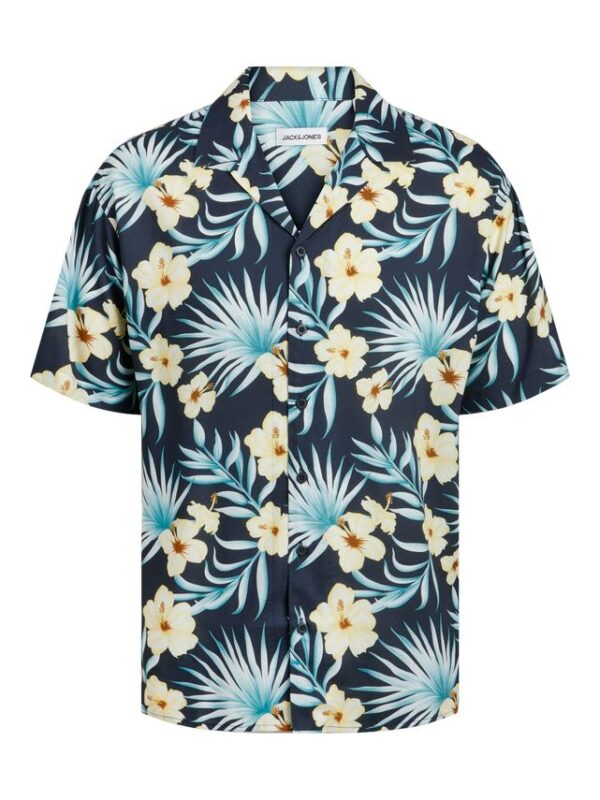 Køb JJJEFF FLORAL AOP RESORT SHIRT SS billigt online tilbud