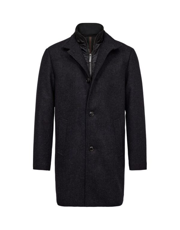 Køb Carcoat wool jacket modern fit billigt online tilbud