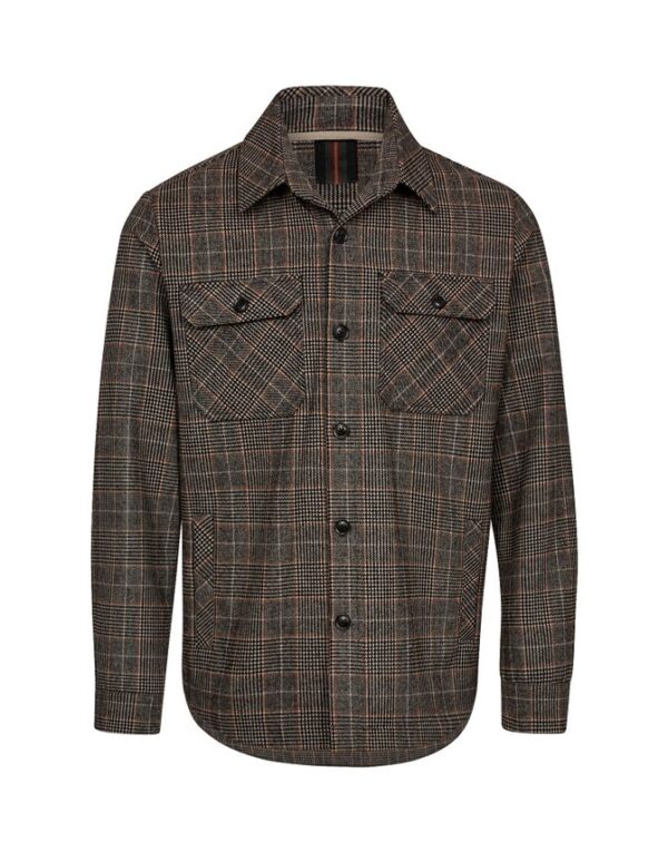 Køb Mens shirt jacket modern fit billigt online tilbud