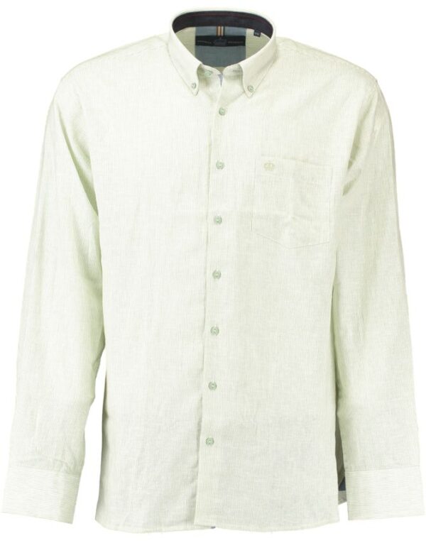 Køb Mens linen shirt l/s billigt online tilbud