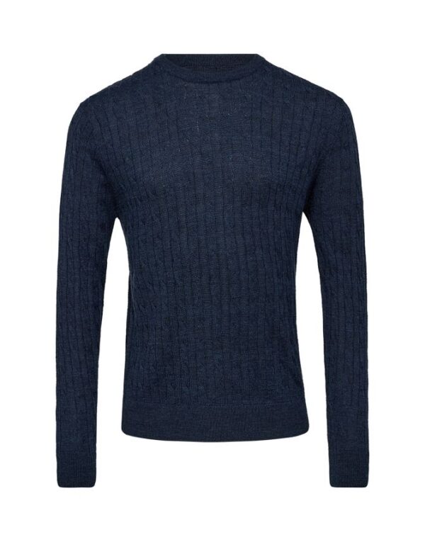 Køb Mens merino o-neck modern fit billigt online tilbud