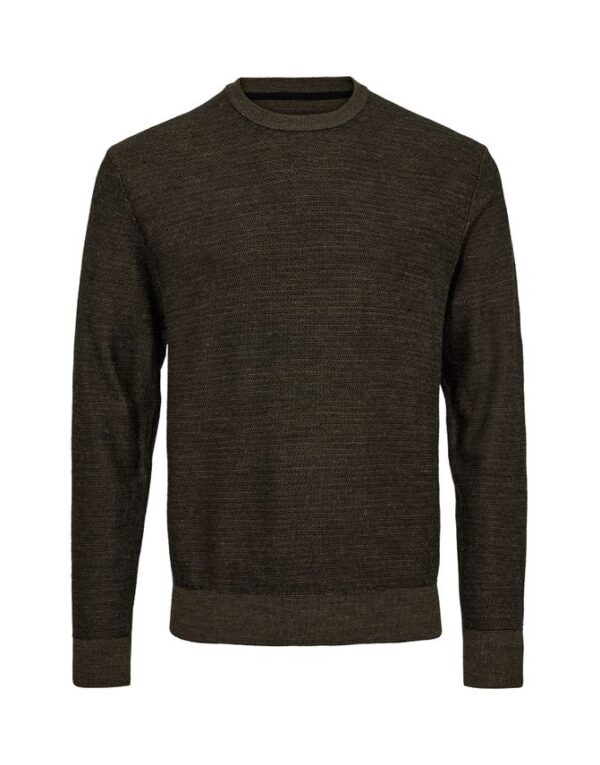 Køb O-neck wool modern fit billigt online tilbud