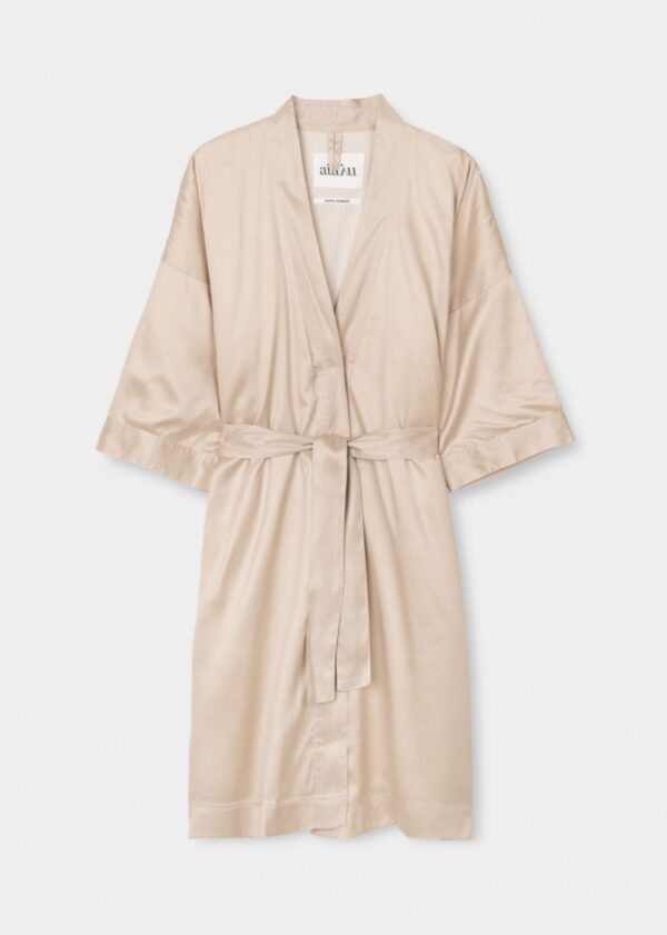 Køb Aiayu - Bathrobe Silk  - S-m - Champagne billigt online tilbud