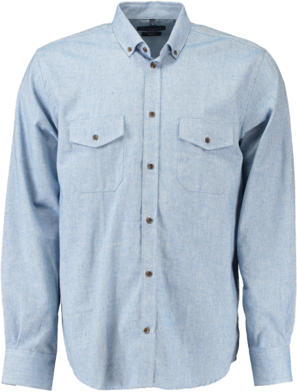 Køb Mens flannel shirt modern fit billigt online tilbud