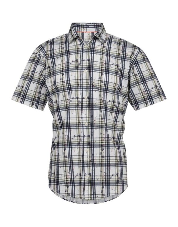 Køb Modern fit shirt s/s billigt online tilbud