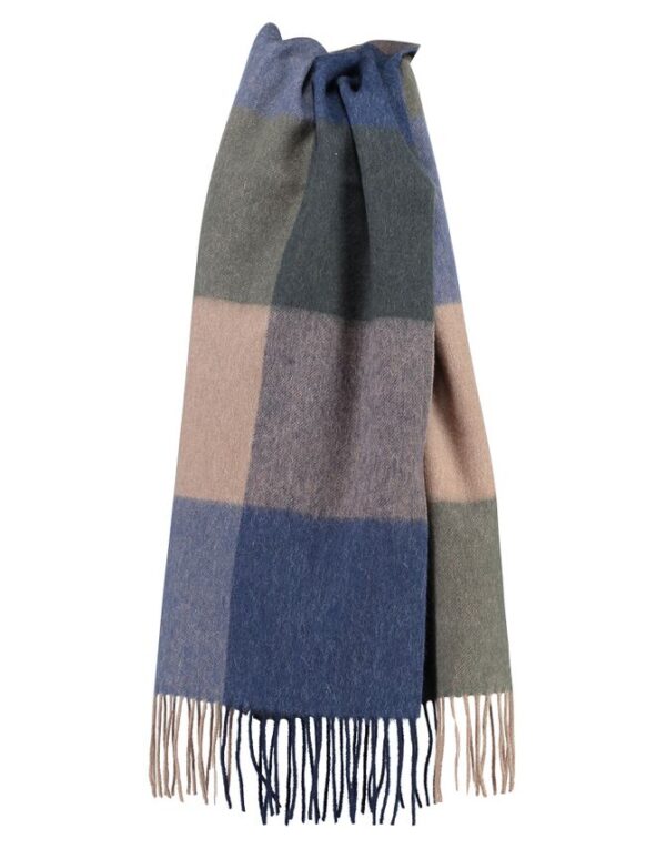 Køb Checked wool scarf billigt online tilbud