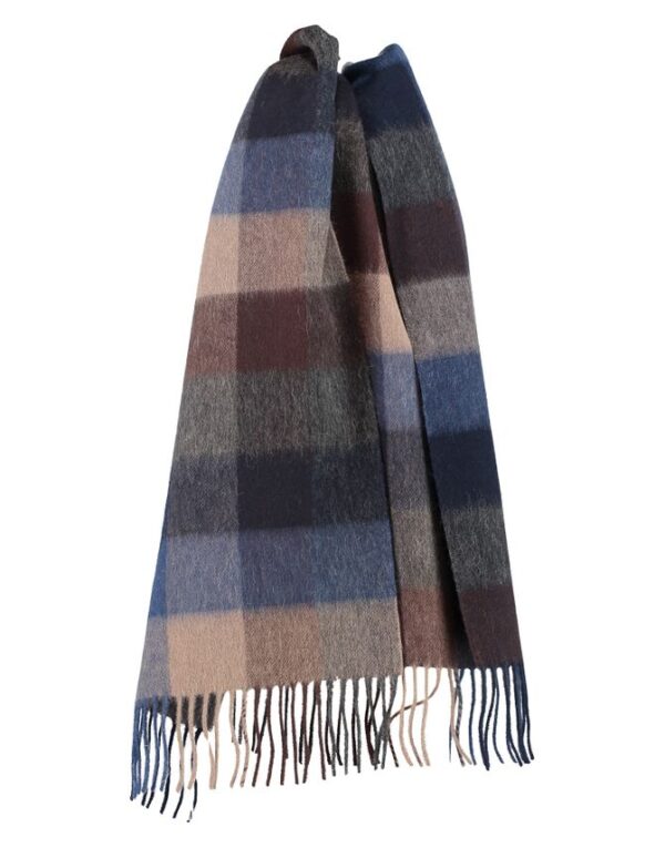 Køb Checked wool scarf billigt online tilbud