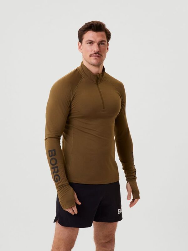 Køb BORG MIDLAYER HALF ZIP