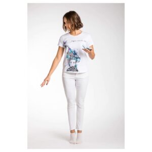 Køb A.Tratti Hvid Viscose Tops & T-Shirt billigt online tilbud