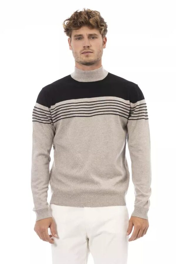 Køb Alpha Studio Beige Sweater billigt online tilbud