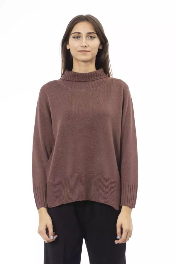 Køb Alpha Studio Brun Sweater billigt online tilbud