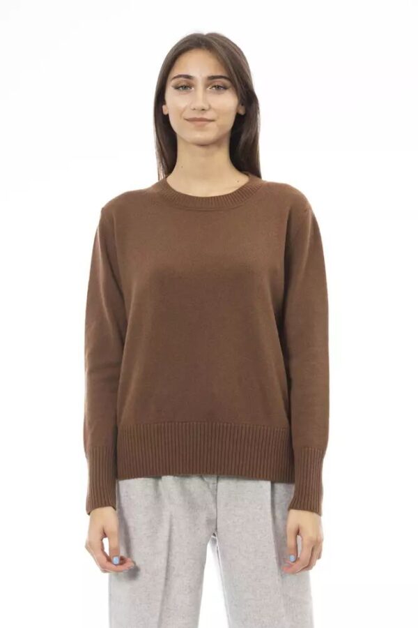 Køb Alpha Studio Brun Sweater billigt online tilbud